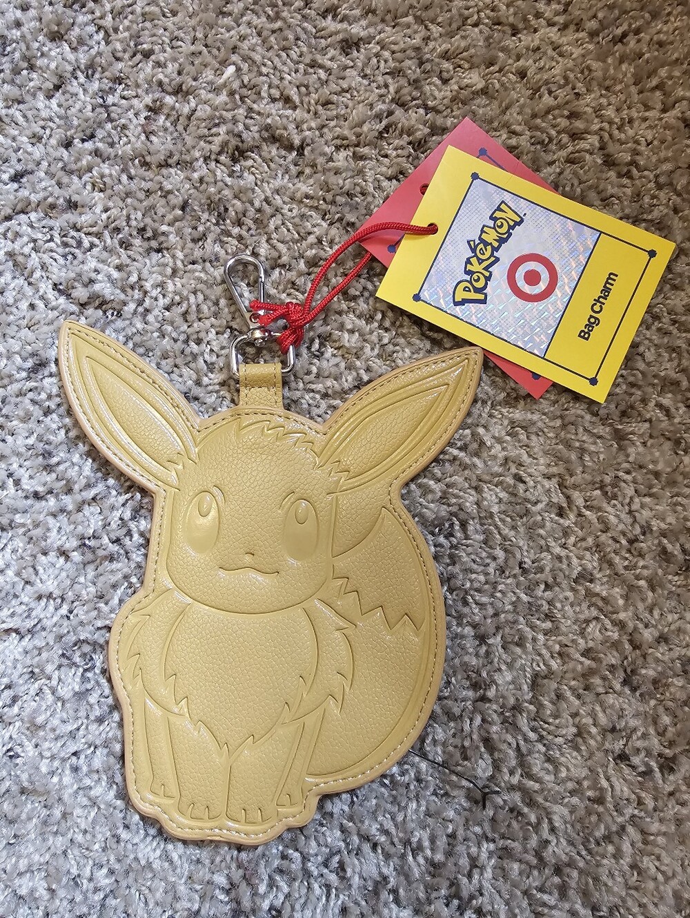 Eevee Bag Charm Pokemon X Target Nwt